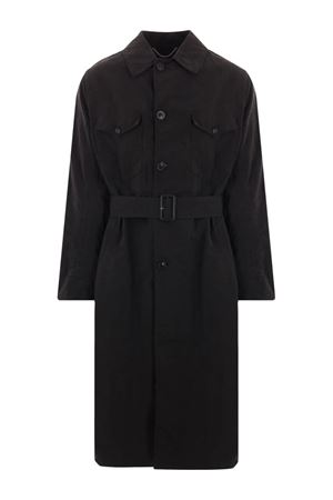 Trench con cintura nero MAISON MARGIELA | S50AA0152S53735900